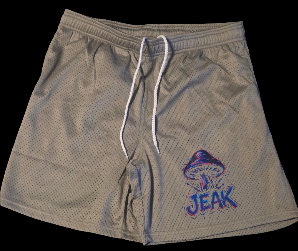 JEAK logo P.E shorts