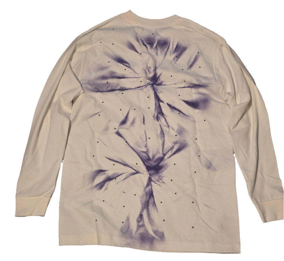 Jeak "Purple rain" long sleeve tee