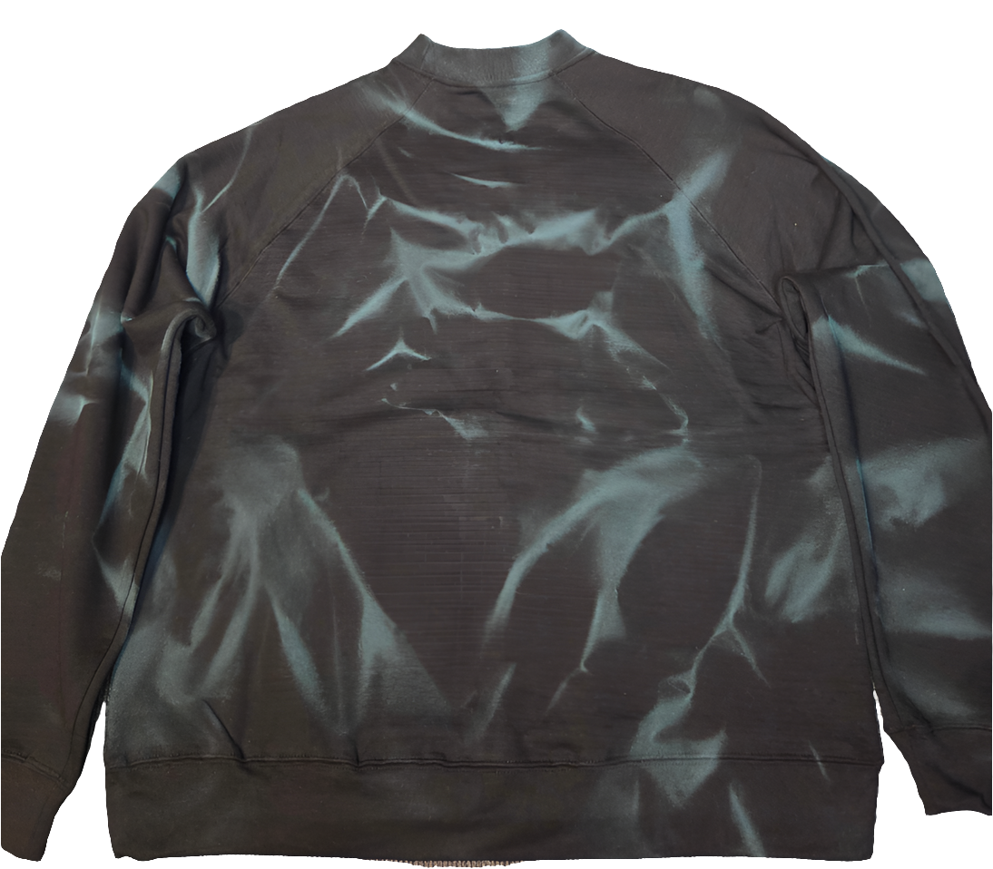 JEAK BIG FACE  Minty-Blue crewneck