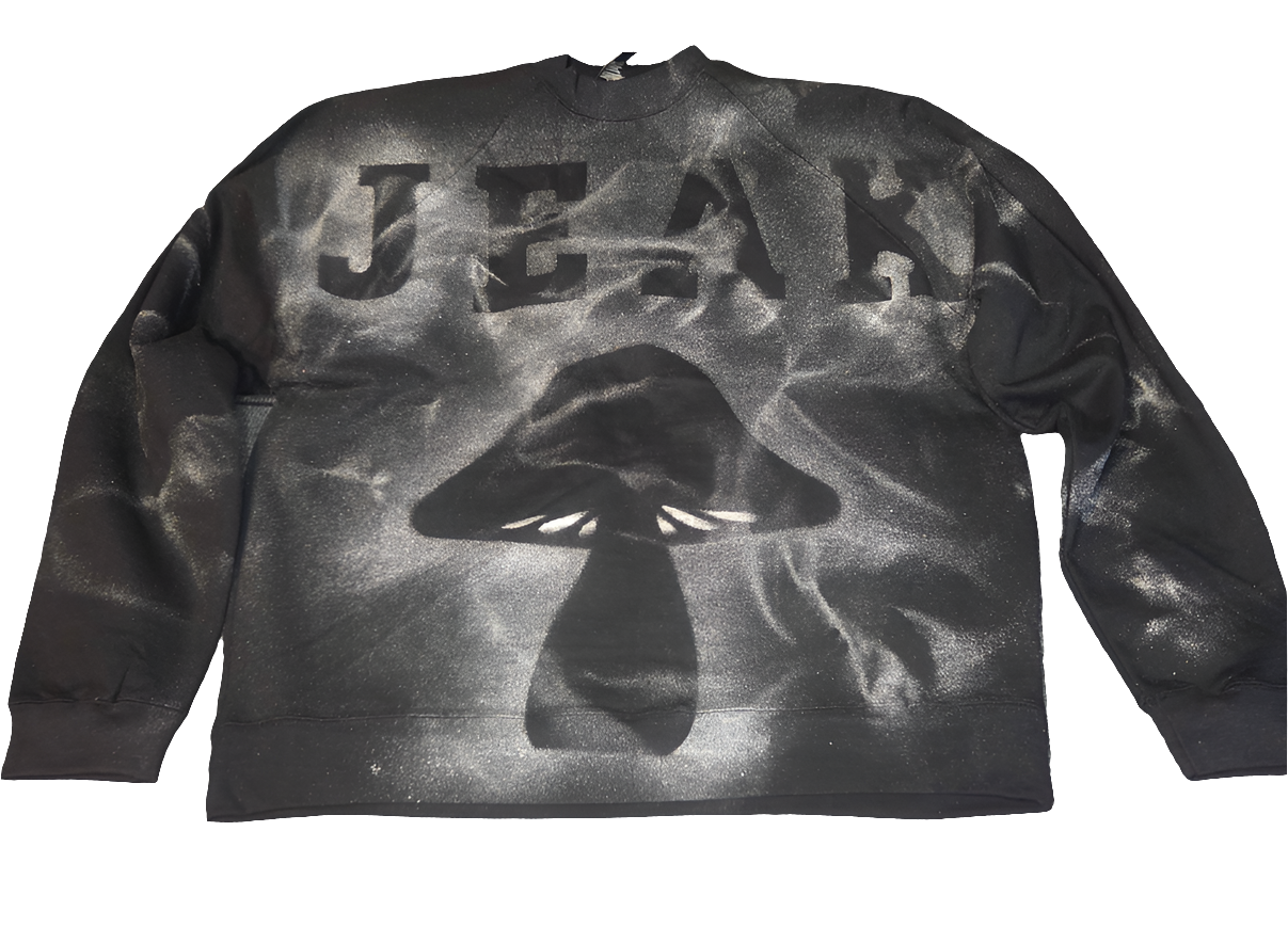 JEAK BIG FACE RAIDER SMOKE heavyweight crewneck